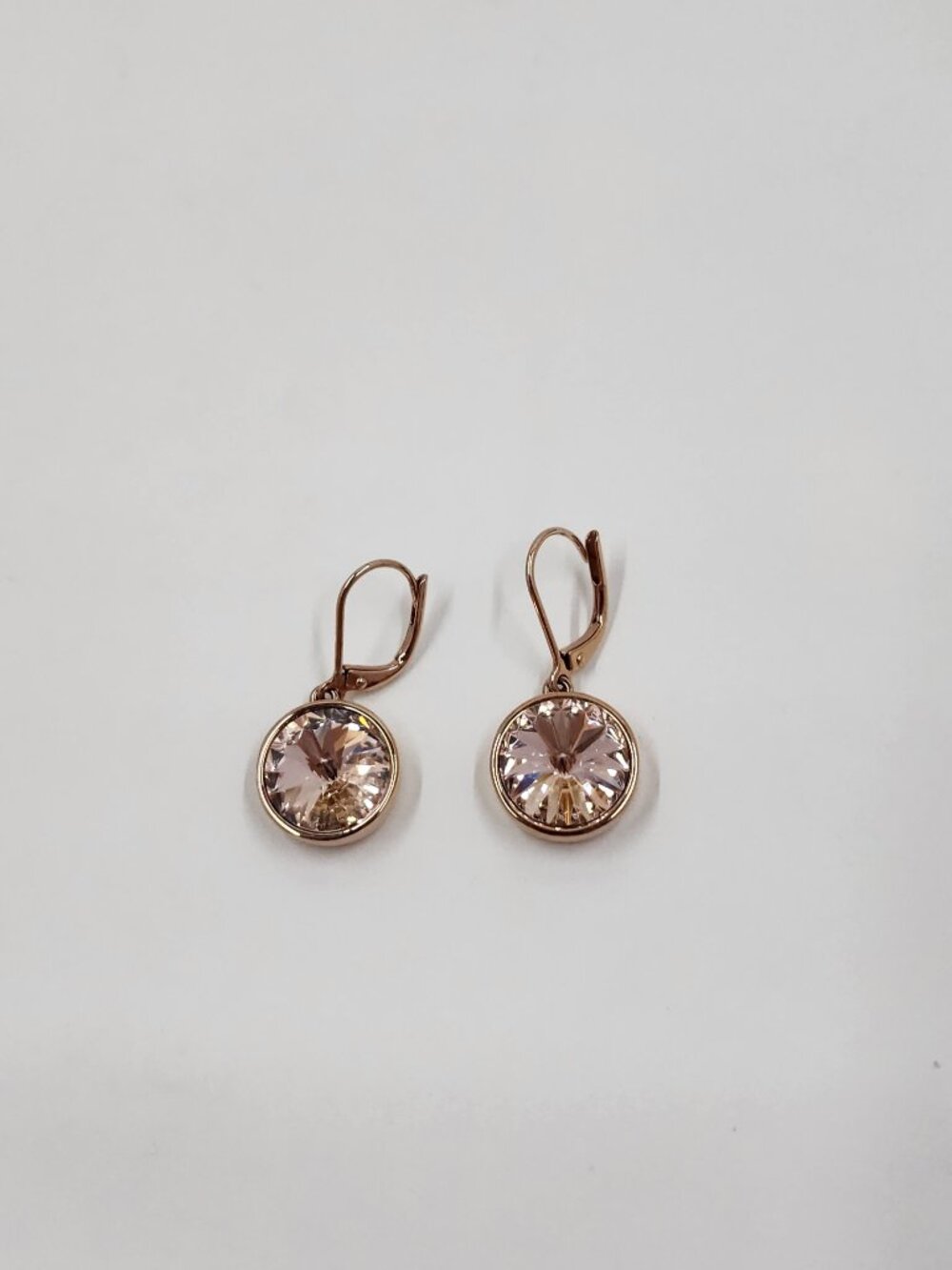 Touchstone Crystal Rose Gold Silk Lulus Earrings
